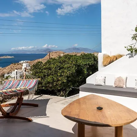 Yalos Mykonos 4 Bedroom Luxury House 5 Minute From Ornos W Sea & Sunset View Casa vacanze Mykonos Town